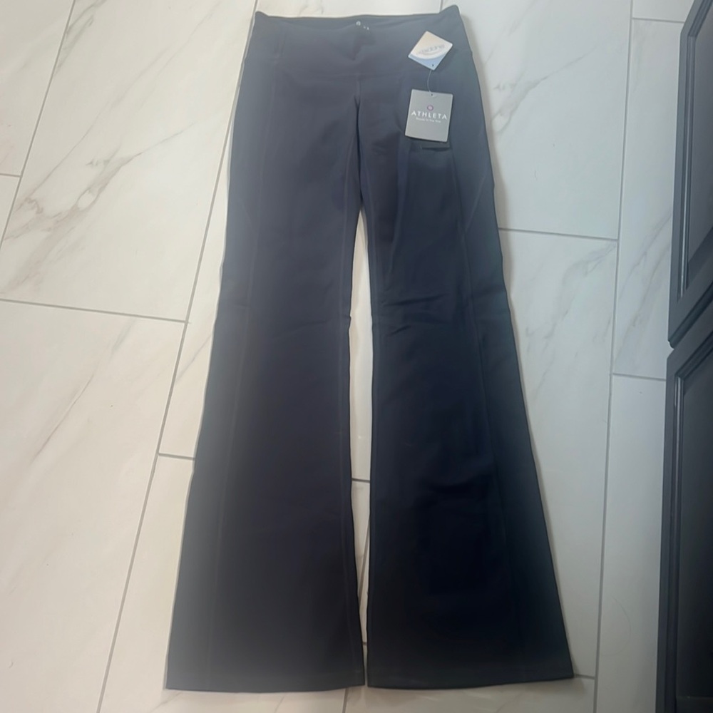 Athleta wide leg leggings